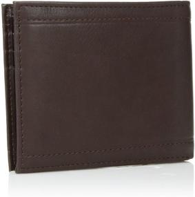 img 3 attached to Durable and Practical: Weatherproof Men's Bifold Passcase Wallet for Ultimate Protection