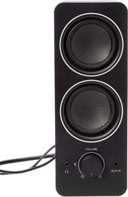 img 1 attached to 🔊 Enhance Your PC Audio Experience with Amazon Basics AC Powered PC Multimedia External Speakers