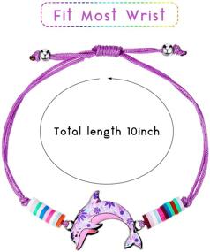 img 3 attached to Magical Unicorn Bracelets: Adjustable Friendship Jewelry for All Ages