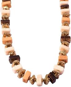 img 1 attached to RICHERA Handcrafted Irregular Anitque Necklace Girls' Jewelry