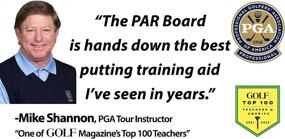 img 3 attached to PAR Board Tour: Master Your Putting Game with Mirror and Shoulder Training System