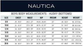 img 1 attached to Nautica Husky Boys' Khaki Uniform Flat Front Pant - Large/14 Husky