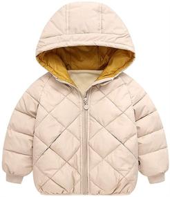 img 3 attached to Curipeer Toddler Hooded Jacket - Perfect Boys' Clothing for Jackets & Coats