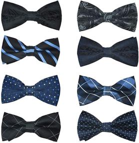 img 4 attached to 🎀 Versatile Adjustable Pre-Tied Bowtie in an Assortment of Stylish Colors