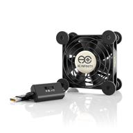 ul-certified ac infinity multifan s1: quiet 80mm usb fan for receiver, dvr, playstation, xbox, computer cabinet cooling логотип
