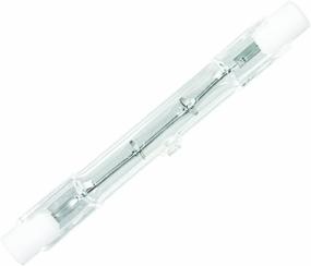 img 2 attached to 💡 Feit Electric 250-Watt T3 Double-Ended Linear Halogen Bulb with RSC Base - Clear, High Quality and Long Lasting