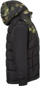 img 2 attached to Nike Little Boys' 2Fer Full Zip Puffer Jacket for Warmth and Style