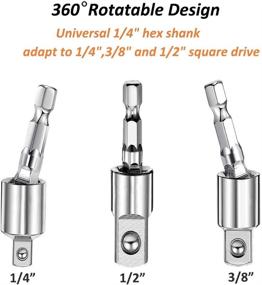 img 2 attached to 🔧 Enhanced Impact Adapter for Universal Socket Wrench