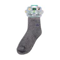 🧦 comforting grey aloe socks - earth therapeutics, 1 pack(s) logo