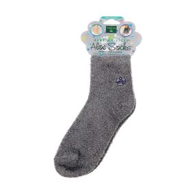 img 3 attached to 🧦 Comforting Grey Aloe Socks - Earth Therapeutics, 1 Pack(S)