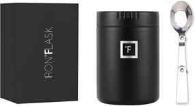 img 4 attached to 🍱 IRON °FLASK Food Jar - 16 Oz: Insulated Thermo, Leak Proof, Stainless Steel Container