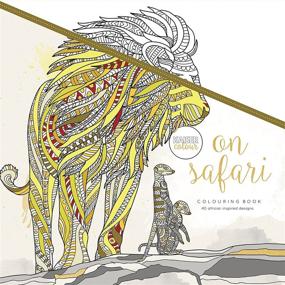 img 4 attached to Discover the Serene Wonders of Kaisercraft On Safari Coloring Book