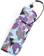 protective and stylish: vera bradley women's cotton heat resistant curling & flat iron holder case logo