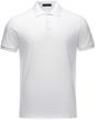 slim fit cotton breathable wicking stretch men's clothing logo