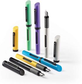 img 1 attached to Набор для каллиграфии Sheaffer Mini с синей ручкой и разнообразными наконечниками и чернилами