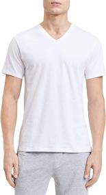 img 2 attached to 👕 Cotton Classics Multipack Men's T-Shirts & Tanks by Calvin Klein: Ultimate Comfort and Style