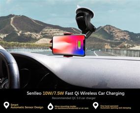 img 3 attached to Senlleo Wireless Charger Mount Charging Portable Audio & Video