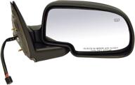 🔌 dorman 955-1146 heated power door mirror - passenger side for chevrolet / gmc models logo