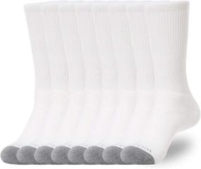 img 4 attached to 🧦 WANDER Women's Athletic Crew Socks - Pack of 8 Pairs | Cushion Running Socks for Women | Sport-Wicking Cotton Socks - Sizes 7-10/10-14