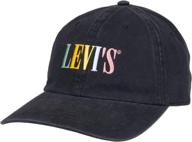 🧢 levi's men's classic baseball hat: stylish logo embellished cap for a trendy look логотип