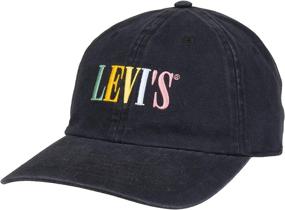 img 4 attached to 🧢 Levi's Men's Classic Baseball Hat: Stylish Logo Embellished Cap for a Trendy Look