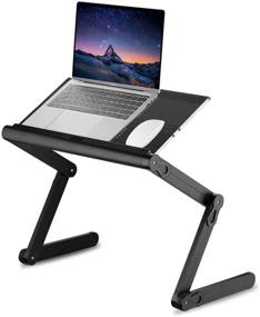 img 4 attached to Adjustable SUVANE Portable Workstation Ergonomic