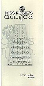 img 3 attached to 🧵 The Lil' Crumbler Tumbler Quilting Template Ruler for Miniature Solo Cups - 1 1/2 inch to 4 inch ~ Dixie Cups