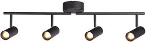 img 4 attached to 🔦 Enhance Your Kitchen with the LEONLITE 28W Dimmable 4-Light LED Track Lighting Kit: Adjustable Ceiling Spotlight Fixture, 1800lm, 2700K Soft White, ETL Listed