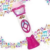 lumiparty toddler recording microphone with changing features logo