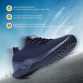 img 3 attached to 🏃 Ultra-Light Breathable Men's Athletic Sneakers: Perfect for Walking and Running