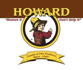 img 1 attached to 🪵 Howard Products Feed-N-Wax Wood Polish & Conditioner, Orange - Improved Formula, 16 oz (Pack of 4)