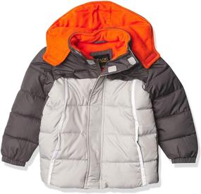 img 4 attached to 🧥 IXtreme Colorblock Puffer Navy Boys' Clothing, Jackets & Coats