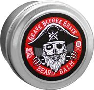 🏻 enhance your beard care routine with grave before shave bay rum beard balm logo