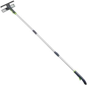 img 4 attached to Extendable Window Squeegee with Spray – Amazon Basics: Enhance Your Window Cleaning Routine with Ease