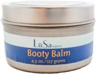 🍑 lusa organics booty balm - soothe sore baby bottoms with natural organic ingredients logo