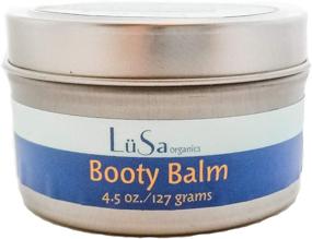 img 1 attached to 🍑 Lusa Organics Booty Balm - Soothe Sore Baby Bottoms with Natural Organic Ingredients