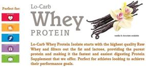 img 2 attached to swiig Lo-Carb Whey Protein Powder, Natural Madagascar Vanilla Flavor, 2.2lb