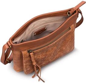 img 1 attached to 👜 Sak Sanibel Crossbody in Tobacco Floral: Women's Handbags and Wallets