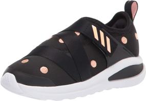 img 4 attached to Adidas Unisex Baby Fortarun Polkadot Vivid Girls' Shoes for Athletic