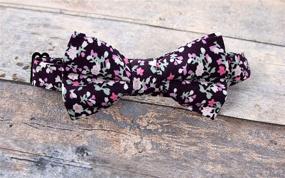 img 3 attached to Spring Notion Floral 13 Blush Small Boys' Accessories for Bow Ties