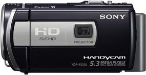 img 1 attached to 📹 Sony HDR-PJ200 High Definition Handycam 5.3 MP Camcorder with 25x Optical Zoom, Built-in Projector - Black (2012 Model)
