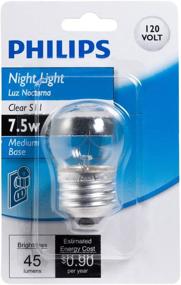 img 1 attached to Philips 415448 Clear Night 7.5W LED Bulb