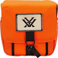🔶 stay visible and hands-free with the vortex optics glasspak blaze orange binocular harness logo