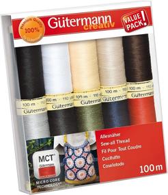 img 4 attached to 🧵 Набор ниток Gutermann 100 м: Невероятно популярный выбор