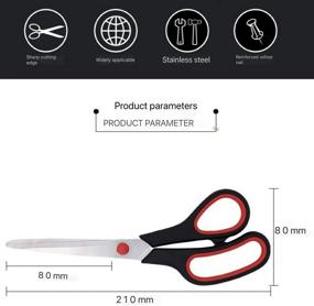 img 3 attached to Многоцелевые ножницы Ножницы Comfort Grip Scissors