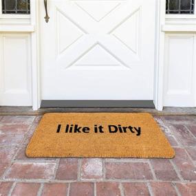 img 2 attached to Juvale Dirty Funny Outdoor Doormat