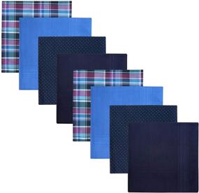 img 4 attached to 🧣 Retreez Piece Cotton Assorted Handkerchiefs: Stylish Men's Accessories and Versatile Handkerchiefs