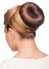 img 2 attached to 🎀 Beaute Galleria 4 Pieces Beige Blonde Magic Hair Bun Maker Foam Sponge Bun Twist Shaper Hair Donuts Chignon Ballet Sock Bun (2 Large and 2 Small) for Enhanced SEO