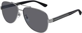 img 2 attached to Sunglasses Gucci 0528 RUTHENIUM CRYSTAL