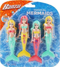 img 2 attached to 🧜 Dive into Fun with BANZAI Dive Mermaids – Vibrant Colors to Make a Splash!